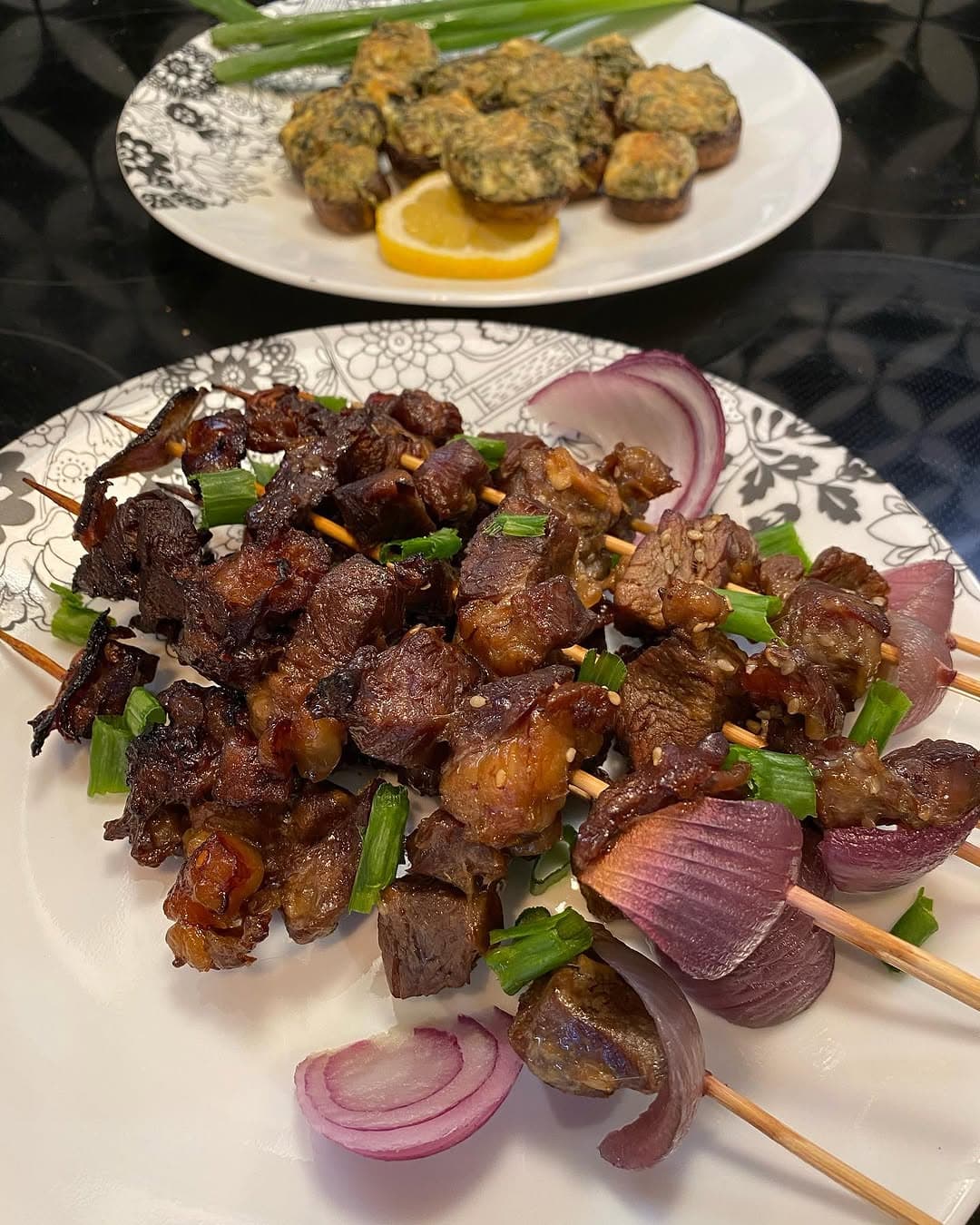 Japanese Beef Skewers in the Oven recipe