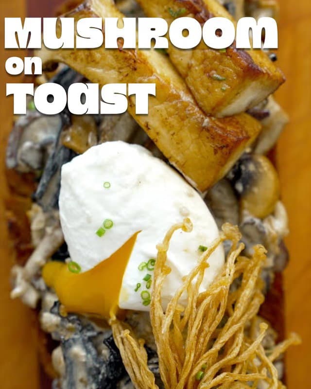 Mushroom on Toast recipe
