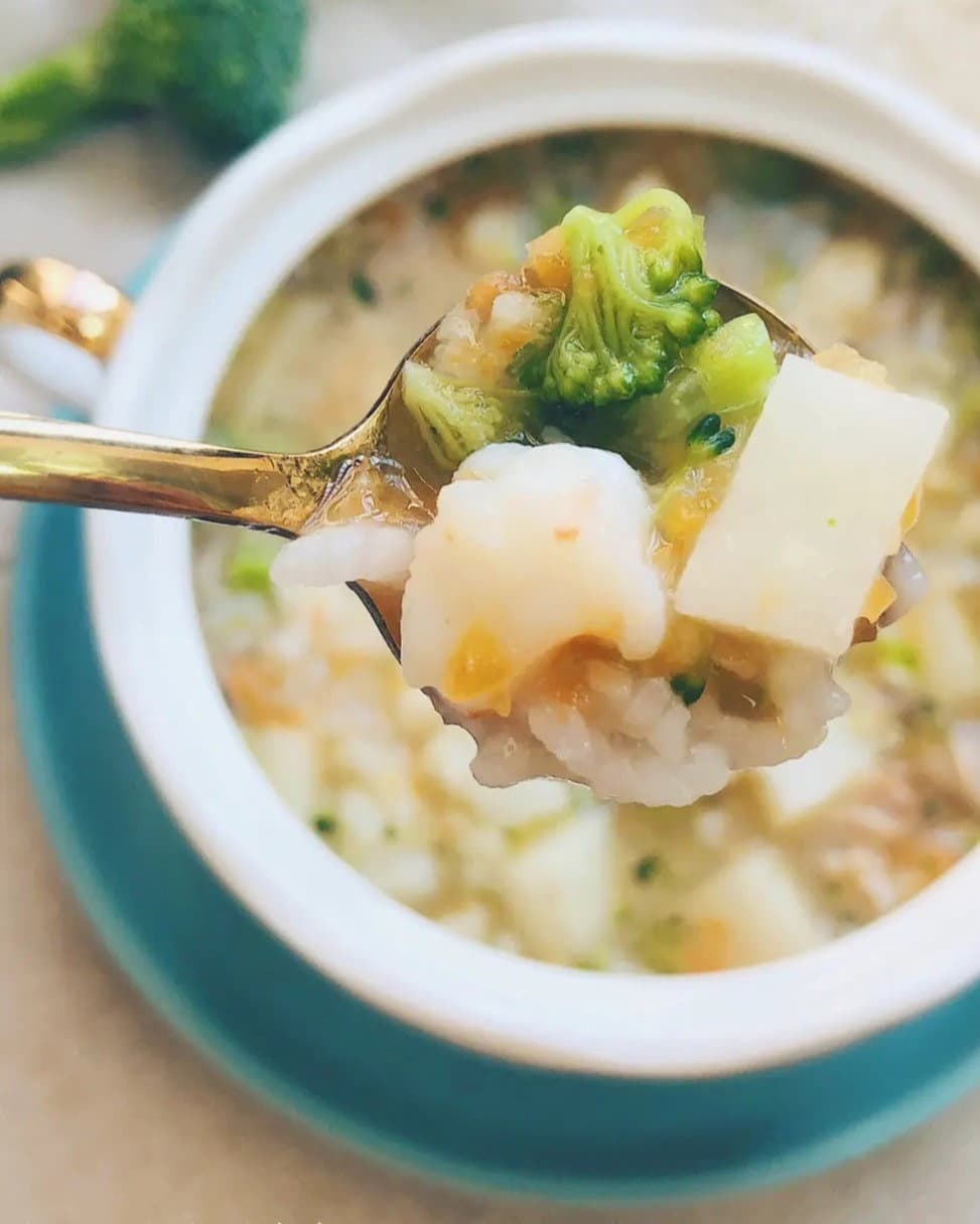 Seafood Pork Ribs Congee recipe