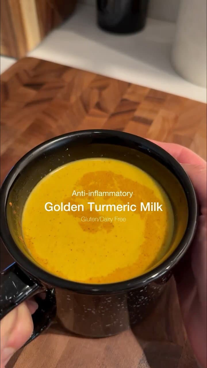 GF/DF Anti-inflammatory + Immune-Boosting Golden Milk recipe
