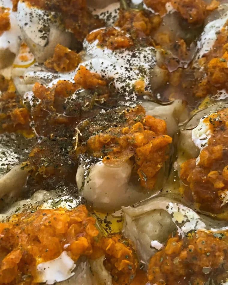 Afghan Mantu recipe