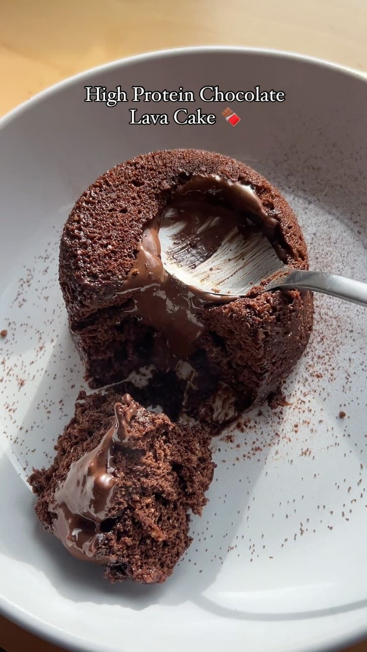 Microwave Chocolate Protein Mug Cake recipe