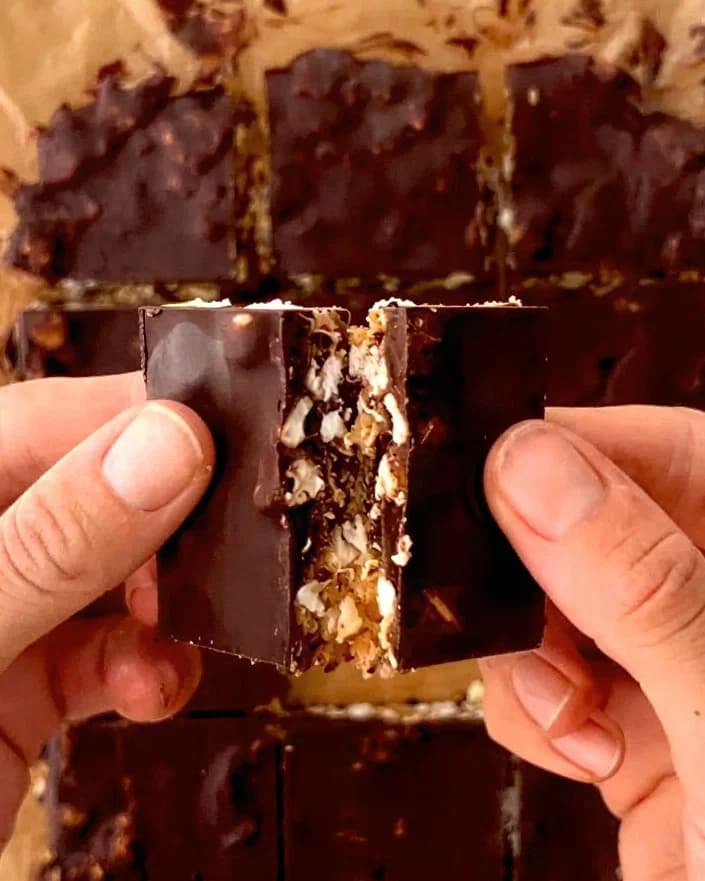 Crispy Chocolate Squares recipe