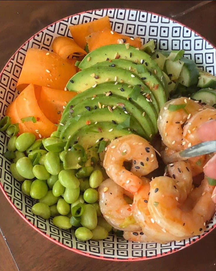 Prawn Poke Bowl recipe
