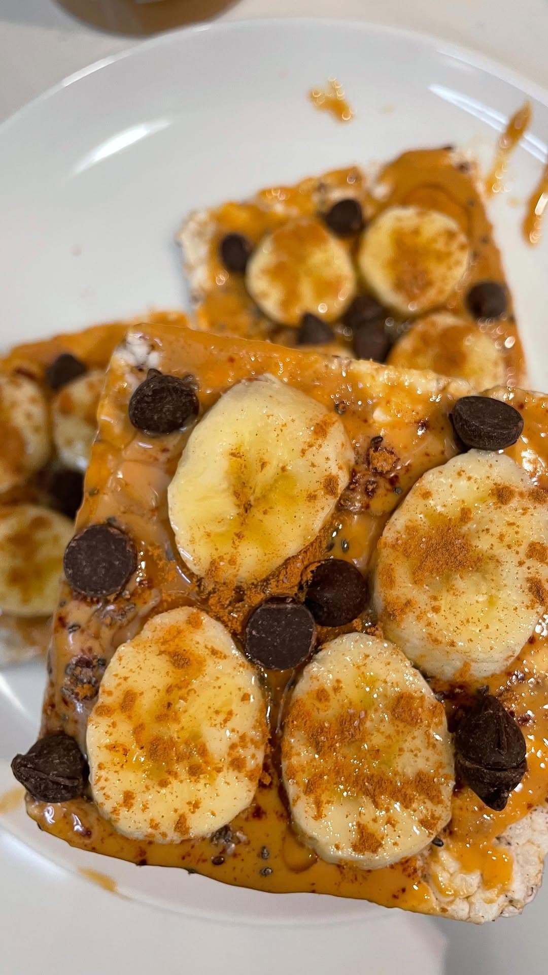 Peanut Butter and Banana Rice Cake recipe