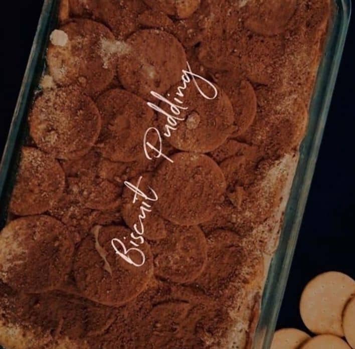 Biscuit custard pudding recipe