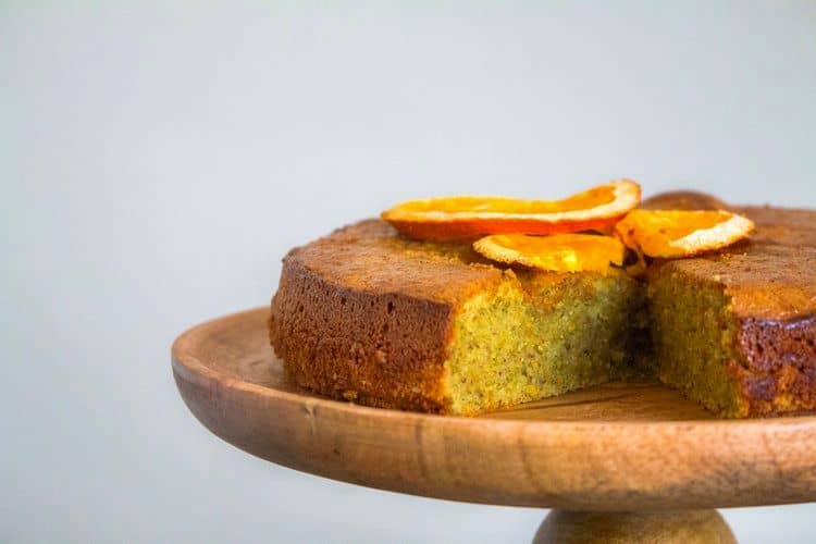 Pistachio and Orange Cake recipe