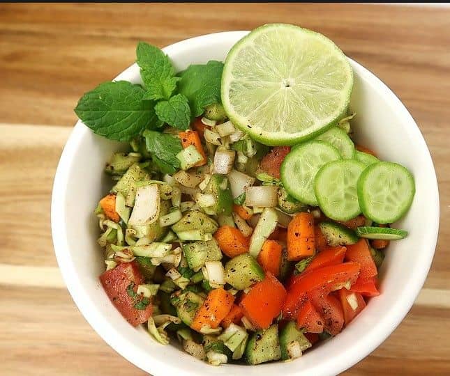Cucumber Salad Indian | Cucumber Salad with Tomatoes recipe