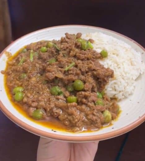 Keema Matar recipe