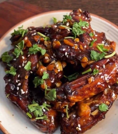 Ching's Sriracha Baked Wings recipe