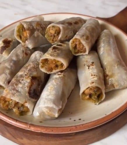 PCOS Friendly Rice Paper Rolls recipe