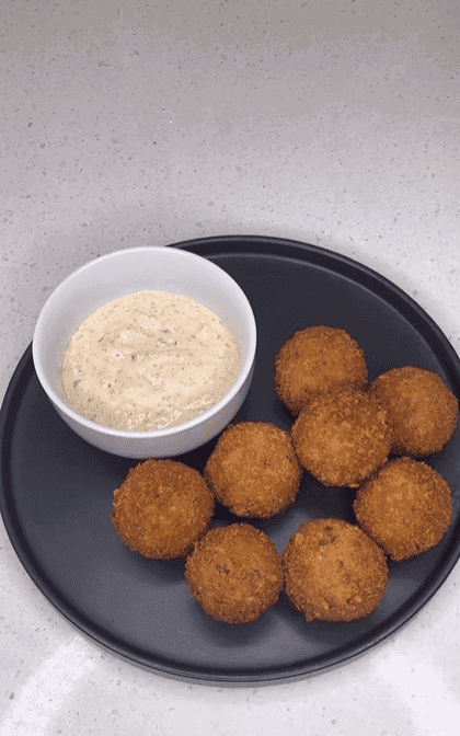 Dirty Rice Arancini recipe