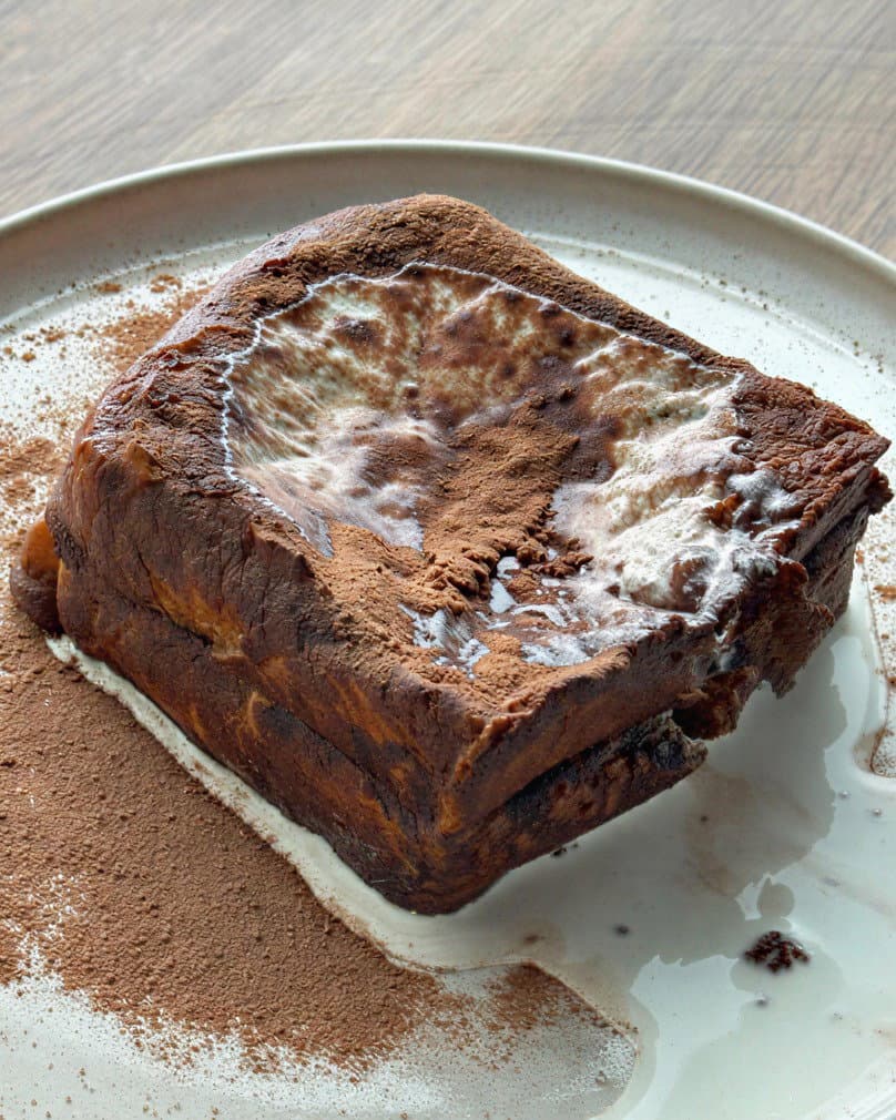Milo Chocolate Lava French Toast recipe