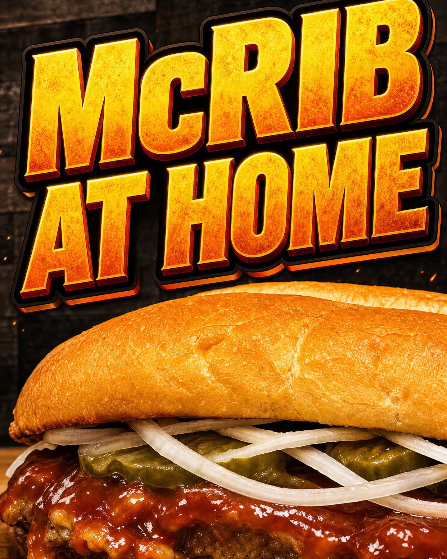 Copycat McRib Recipe | Easy Homemade McDonald's McRib recipe