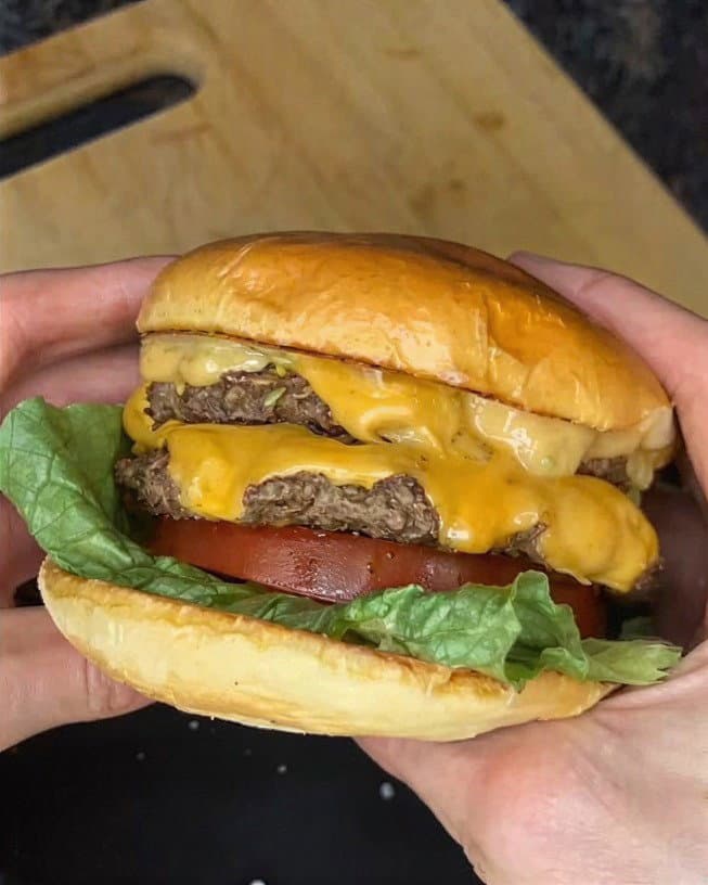 The Ultimate Double Cheeseburger recipe