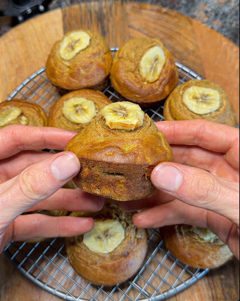 Healthy Banana Bread Muffins recipe