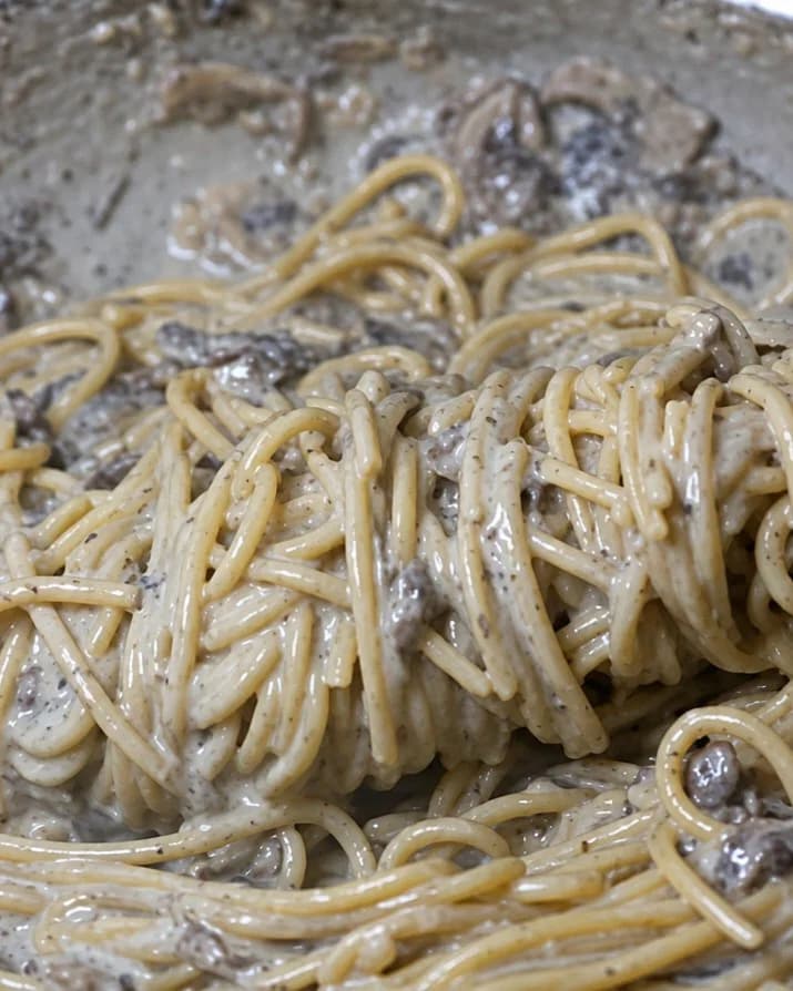 Creamy Mushroom Pasta recipe
