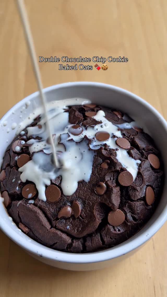 Decadent Vegan Protein Baked Oats recipe