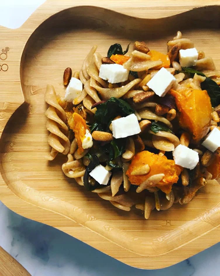 Butternut Squash & Goats Cheese Pasta recipe