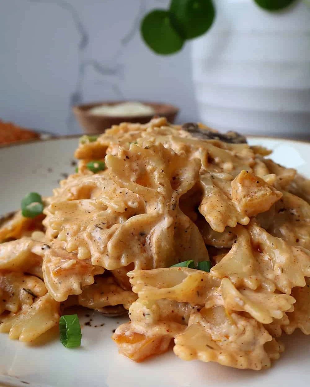 Louisiana Chicken Pasta (High-Protein Cheesecake Factory Copycat) recipe