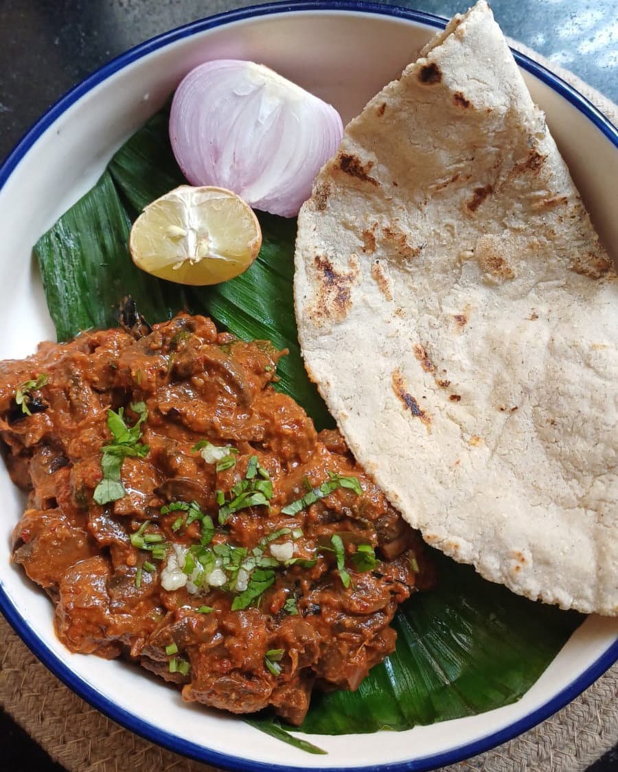 Mushroom Ghee Roast recipe