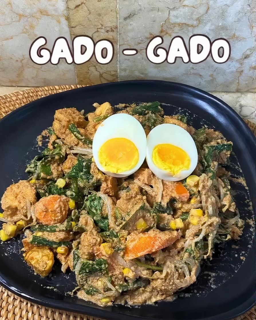 Gado-Gado (Indonesian Salad with Peanut Sauce) recipe