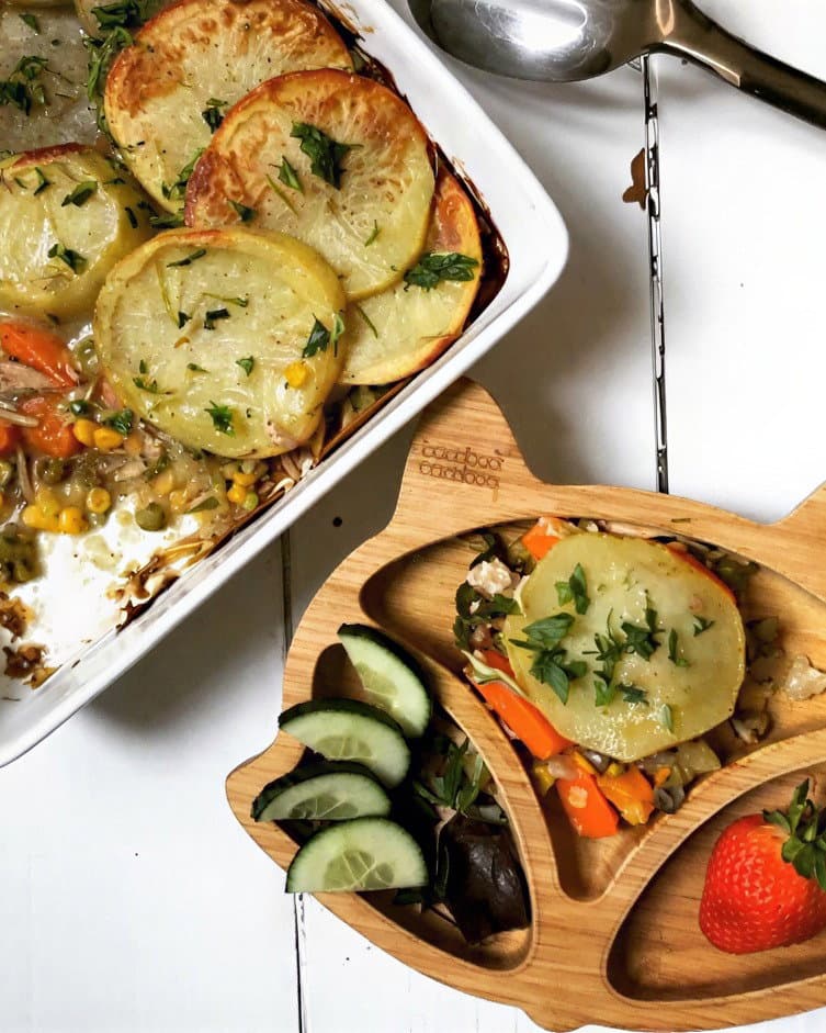 Roast Chicken & Vegetable Hot Pot recipe