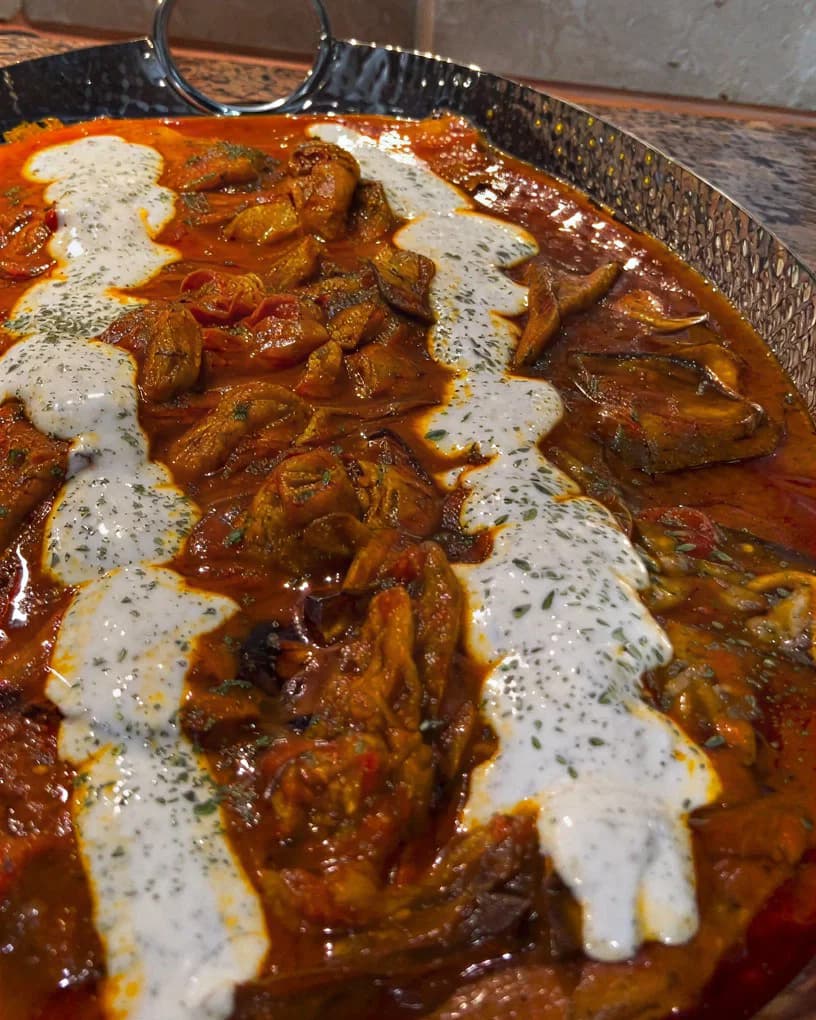 Afghan Aubergine Dish - Borani Banjan recipe