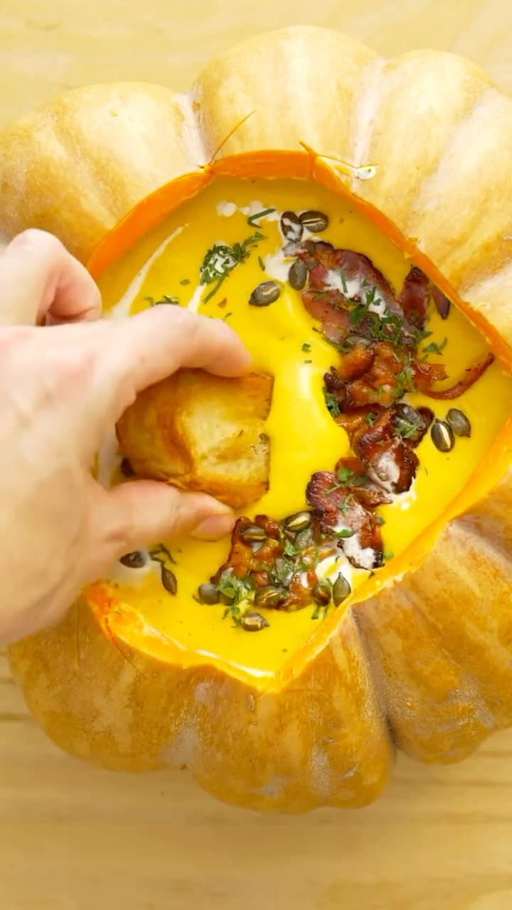 Pumpkin & Butternut Soup recipe