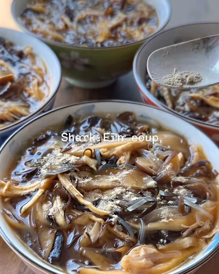 Hong Kong Imitation Shark Fin Soup (碗仔翅) recipe