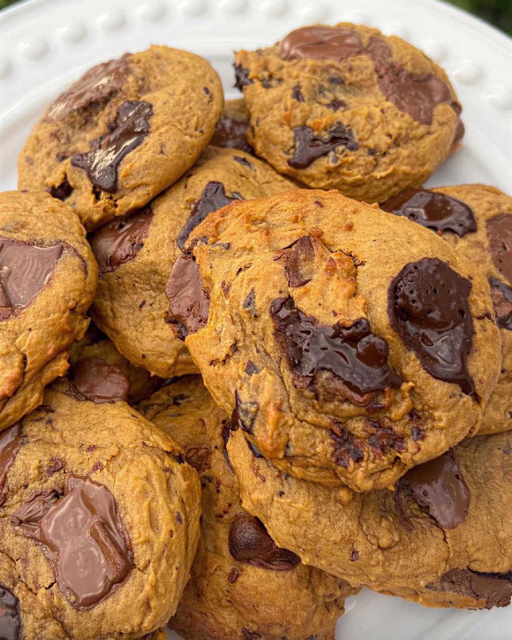 Pumpkin Chocolate Chip Cookies recipe
