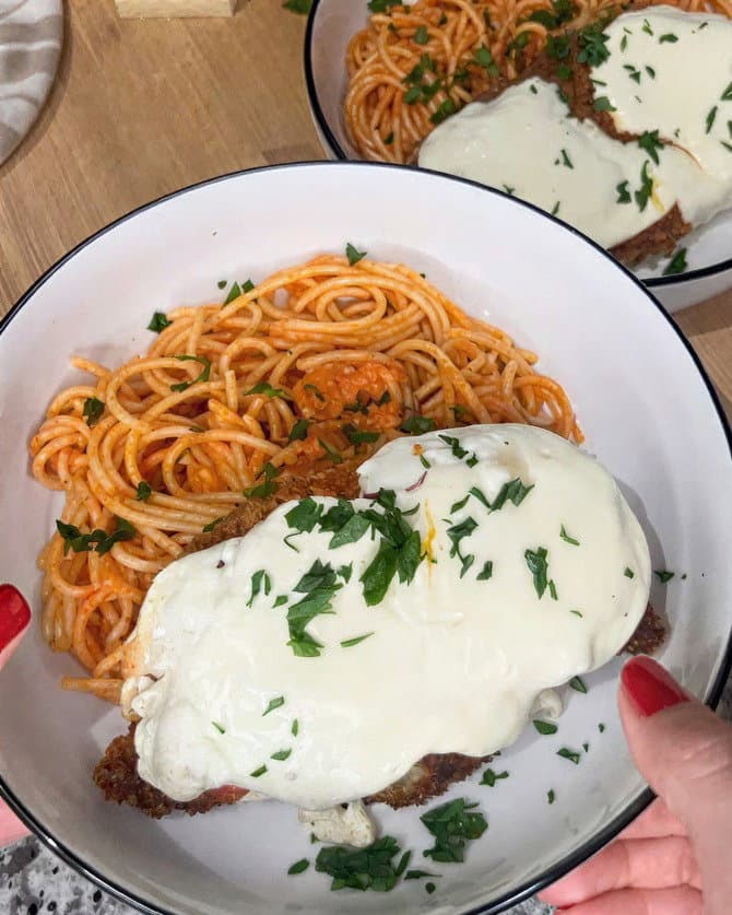 Vodka Chicken Parmesan recipe