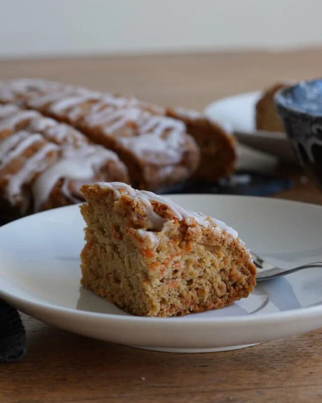 Vegan Carrot Cake with Fruit Jam recipe