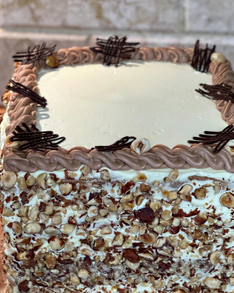 Hazelnut Latte Cake recipe