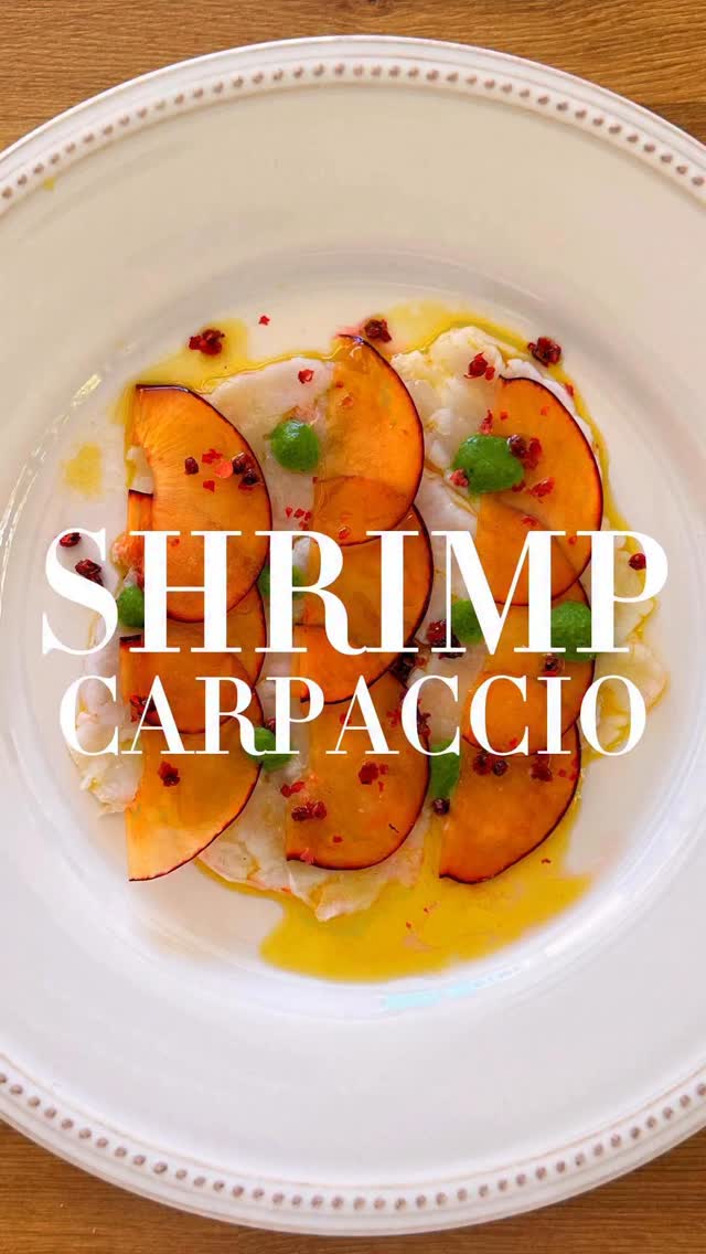 Shrimp Carpaccio recipe