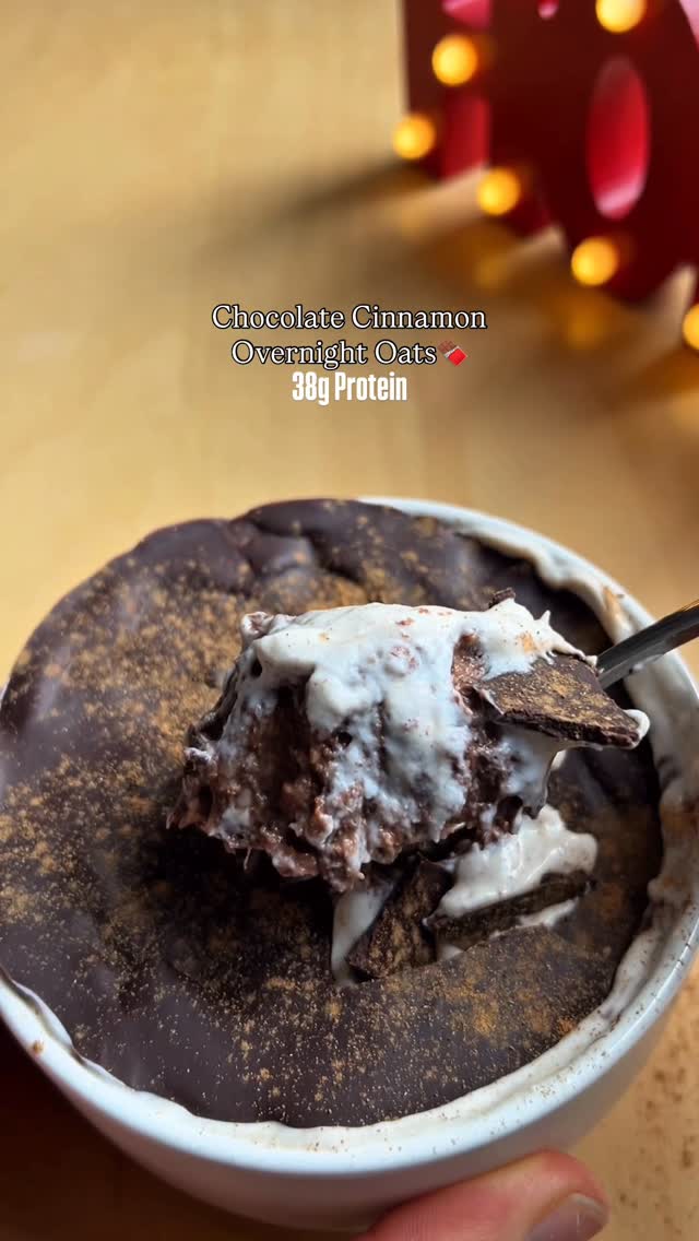 Chocolate Cinnamon Overnight Oats recipe