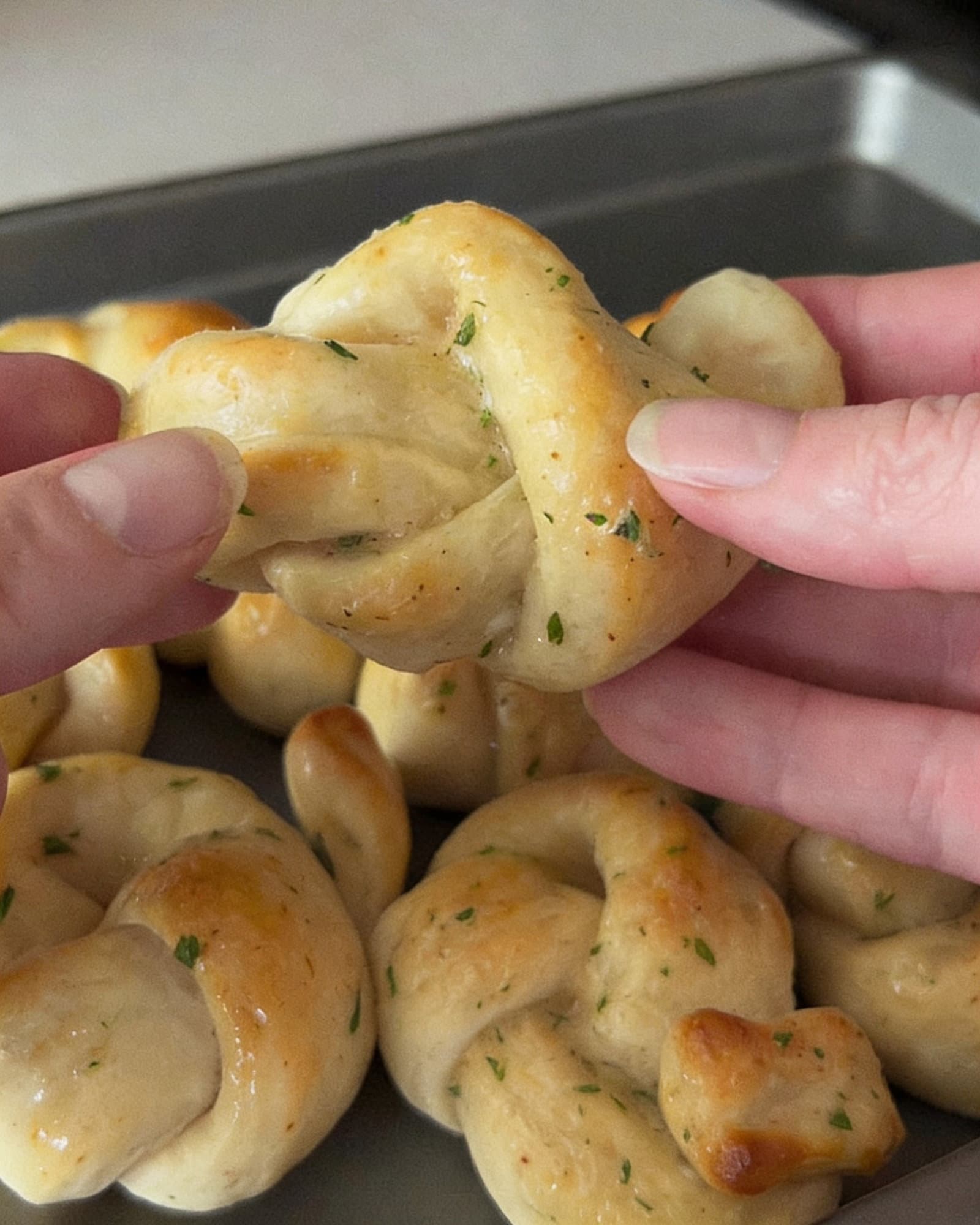 Homemade Garlic Knots recipe