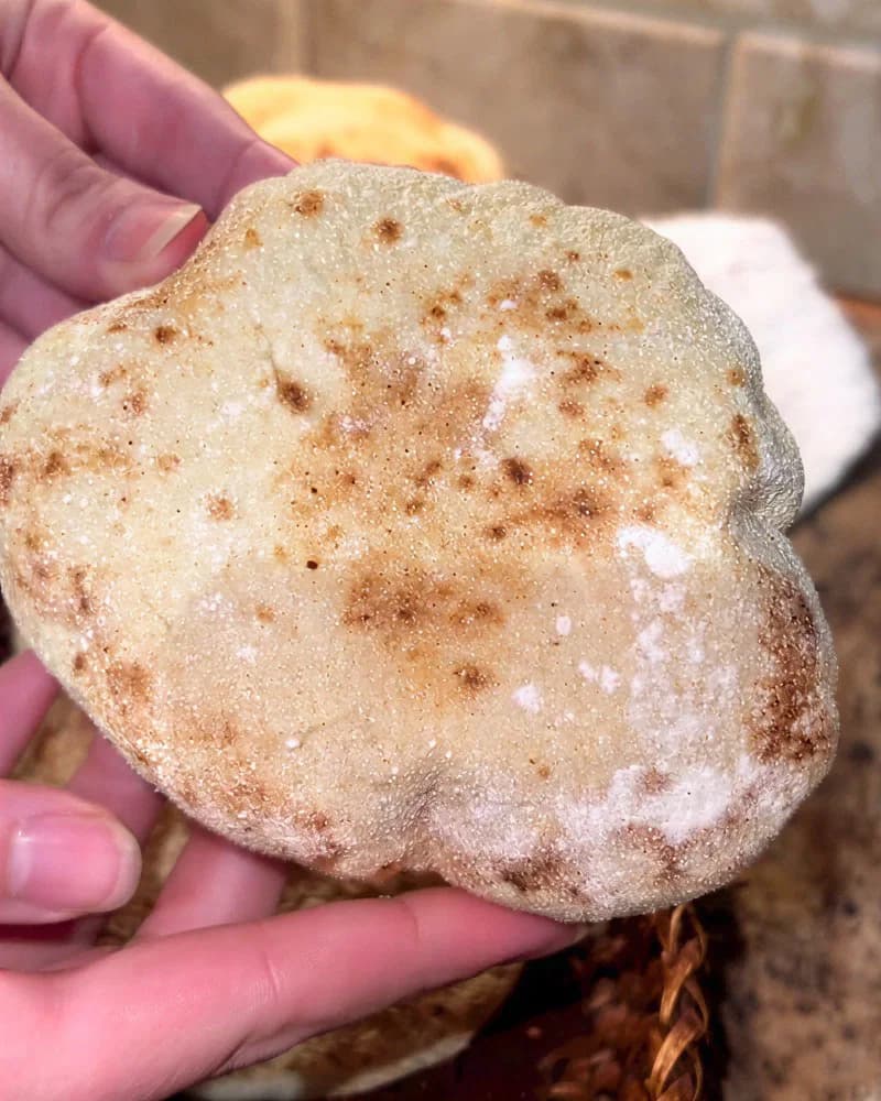 Moroccan Bread - Batbout recipe