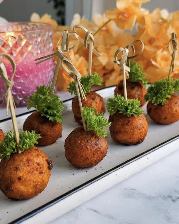 Chilli Oil Peri Peri Potato Bites recipe