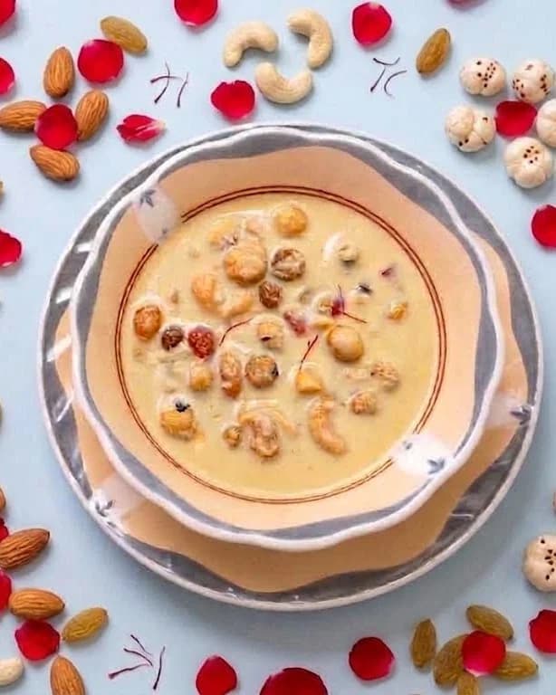 Makhana Dry Fruit Kheer recipe