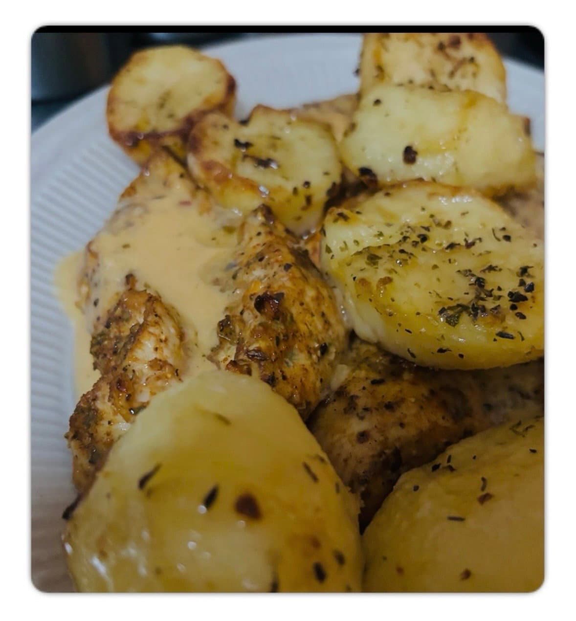 Garlic Roasted Potatoes recipe