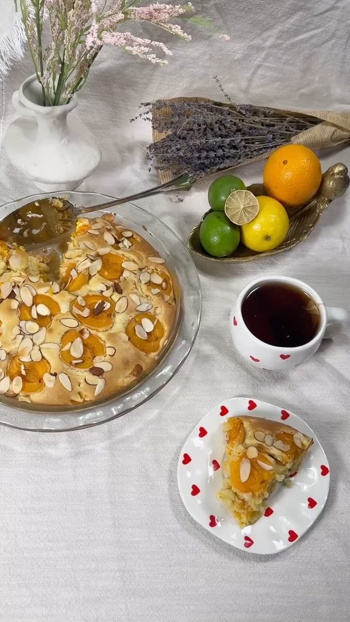 Easy Apricot Cake recipe