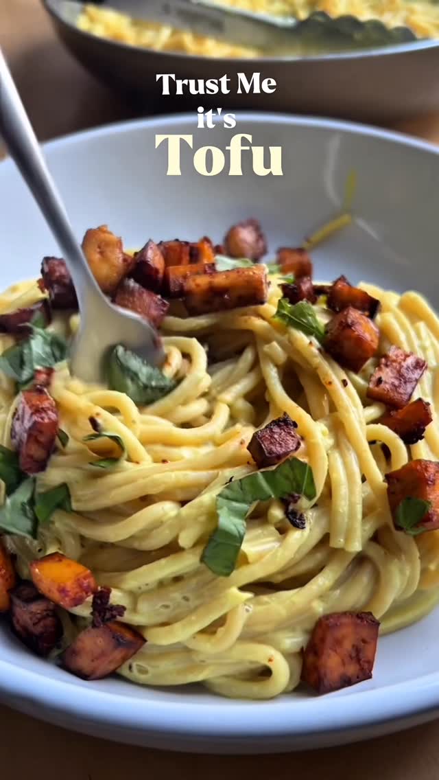 Tofu Carbonara recipe