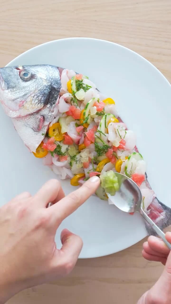 Sea Bream Carpaccio recipe