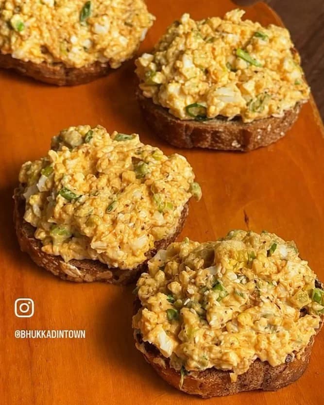 Asian Smashed Eggs recipe