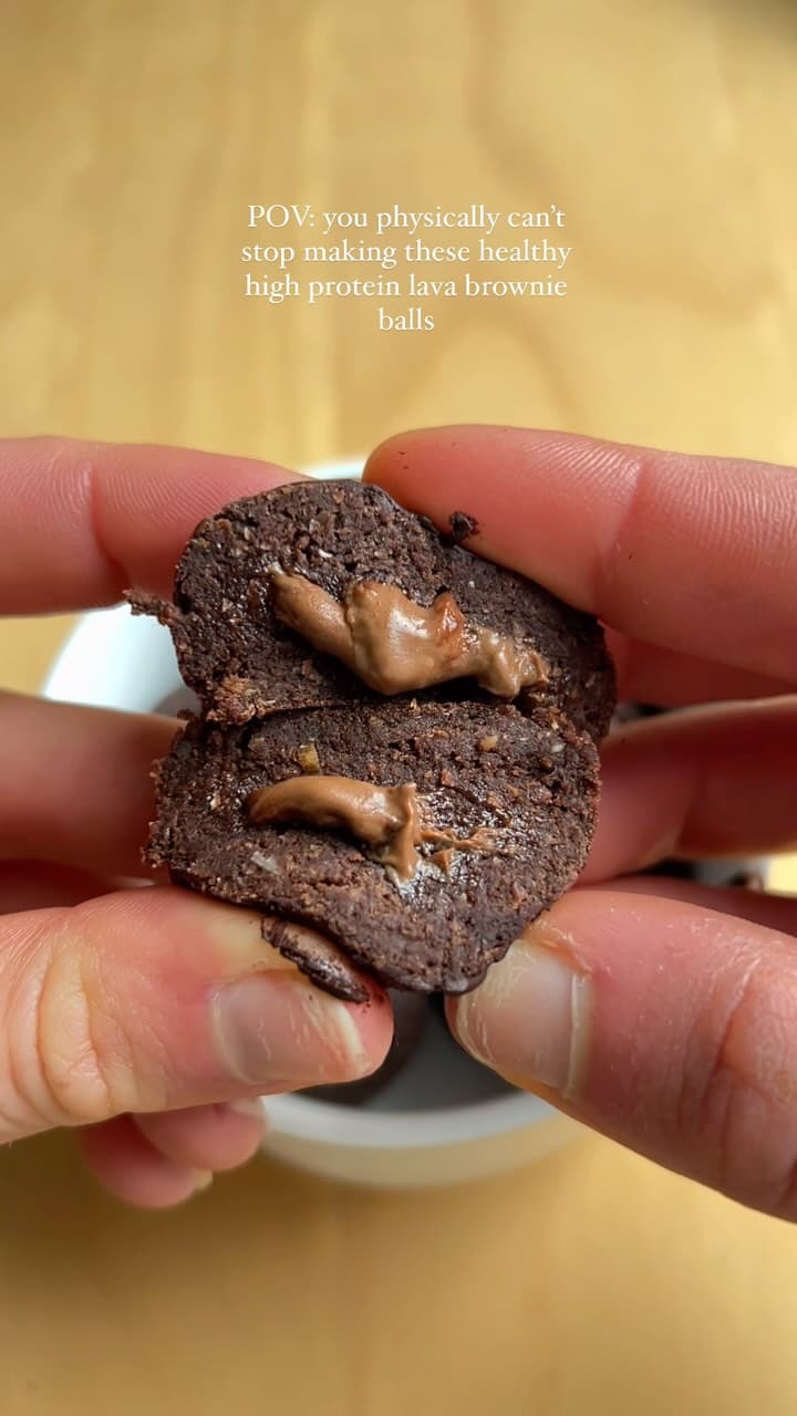 Healthy Protein Lava Balls recipe
