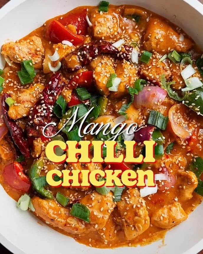 Mango Chilli Chicken Stir-Fry recipe