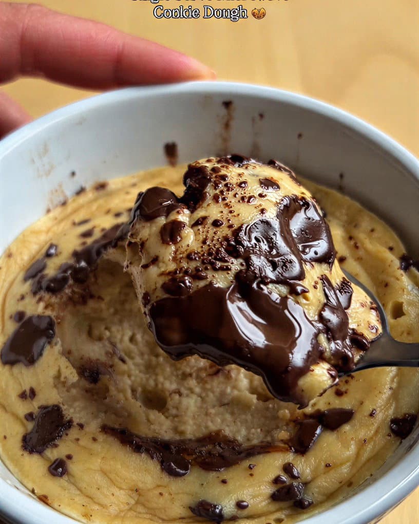 Microwave Protein Cookie Dough recipe