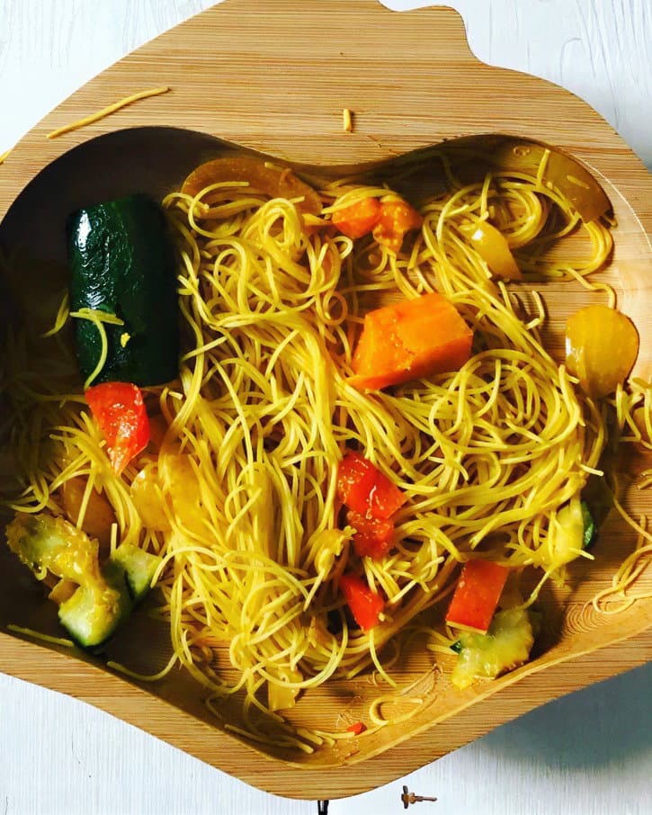 Singapore Style Vegetable Noodles recipe