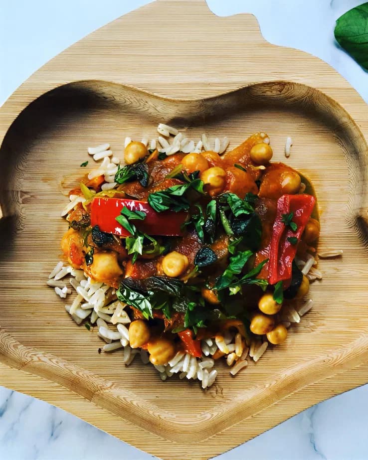 चना और पालक की करी recipe